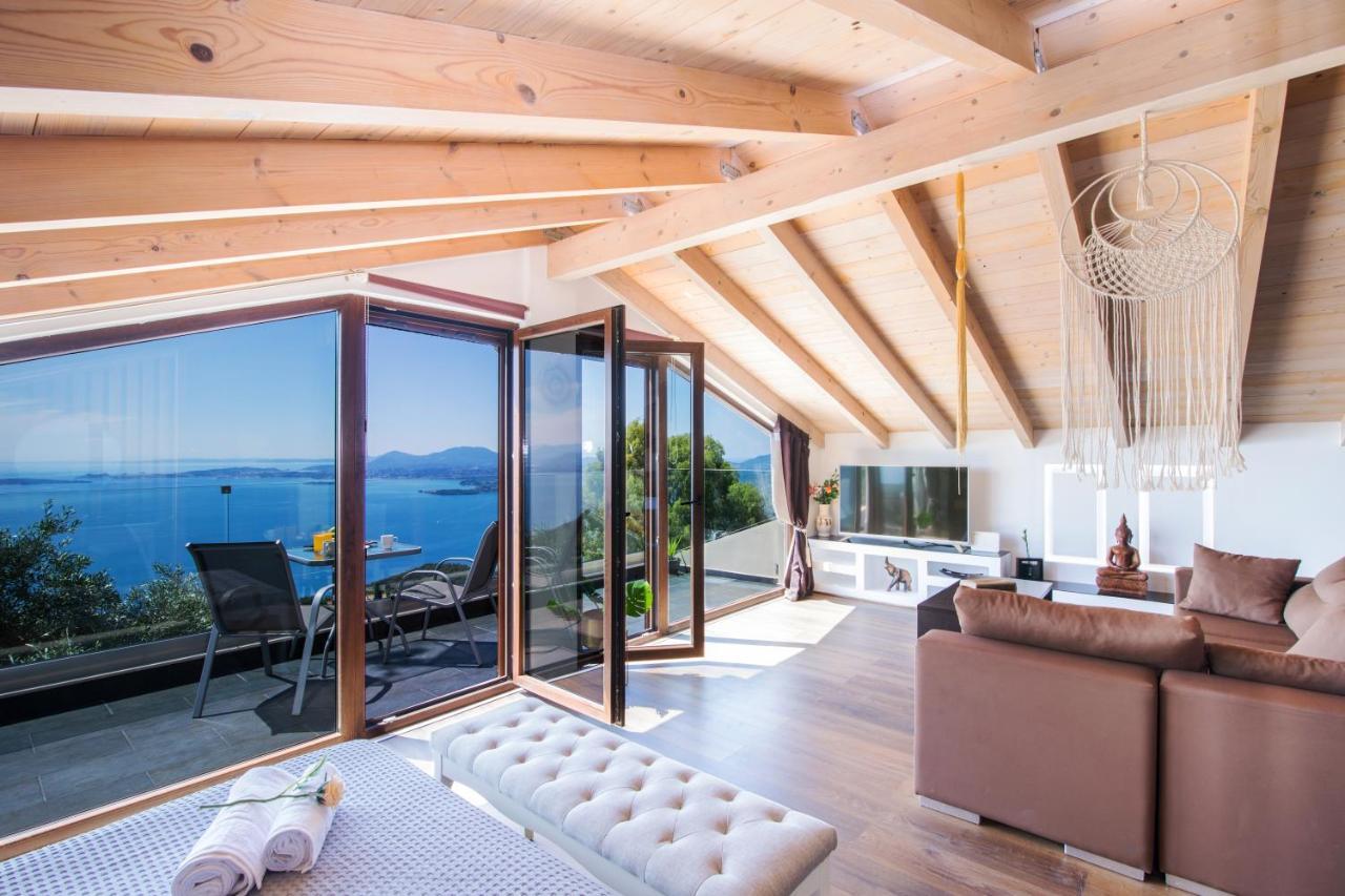 Blue Sky Loft By Corfuescapes Apartment Spartylas Exterior photo
